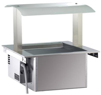 Охлаждаемая ванна, стойка (без агрегата) 2GN Electrolux 340280 (DIVRWG2R) в ШефСтор (chefstore.ru)
